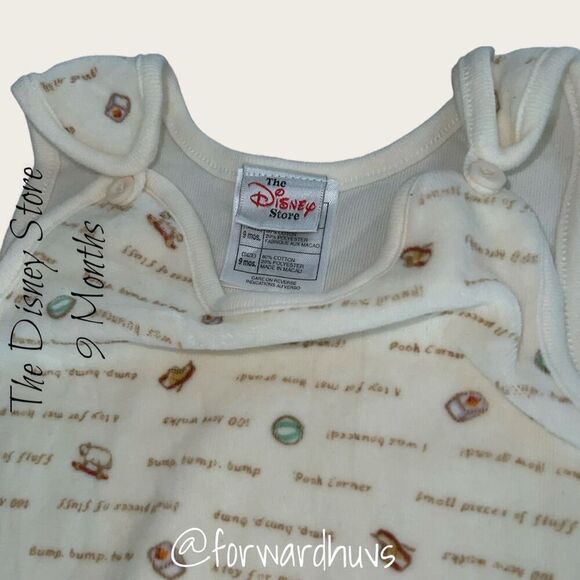 Disney Winnie the Pooh One Piece Size 9 Months - Picture 4 of 7